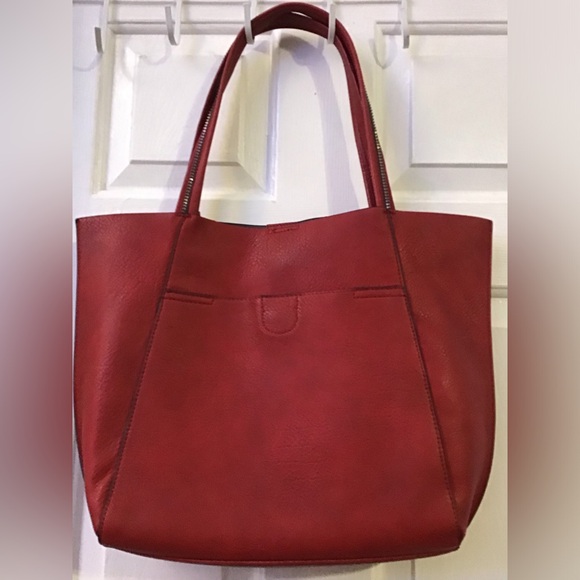 Calvin Klein Cherry Red Tote - Picture 7 of 7
